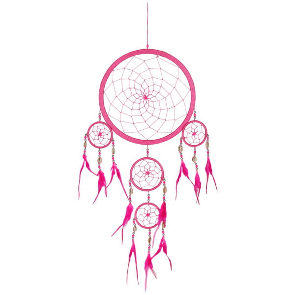 Large Hot Pink Dreamcatcher